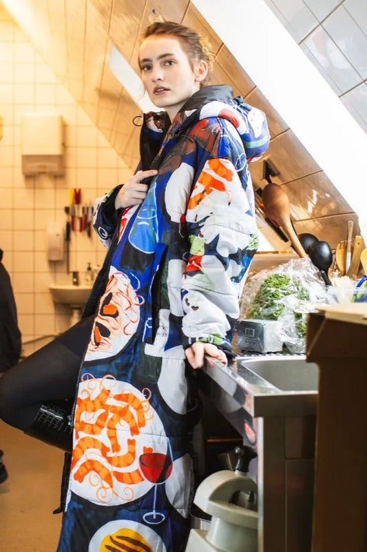 Sittingsuits SPECIAL EDITION - Artist Edition 9 – Vino Baby Sittingsuit by Natalie Savage - Lempi Lifestyle