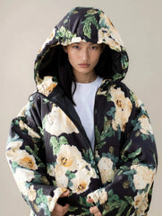 Sittingsuits Takki WINTER GARDEN - Tumma Kukkakuosi - Lempi Lifestyle