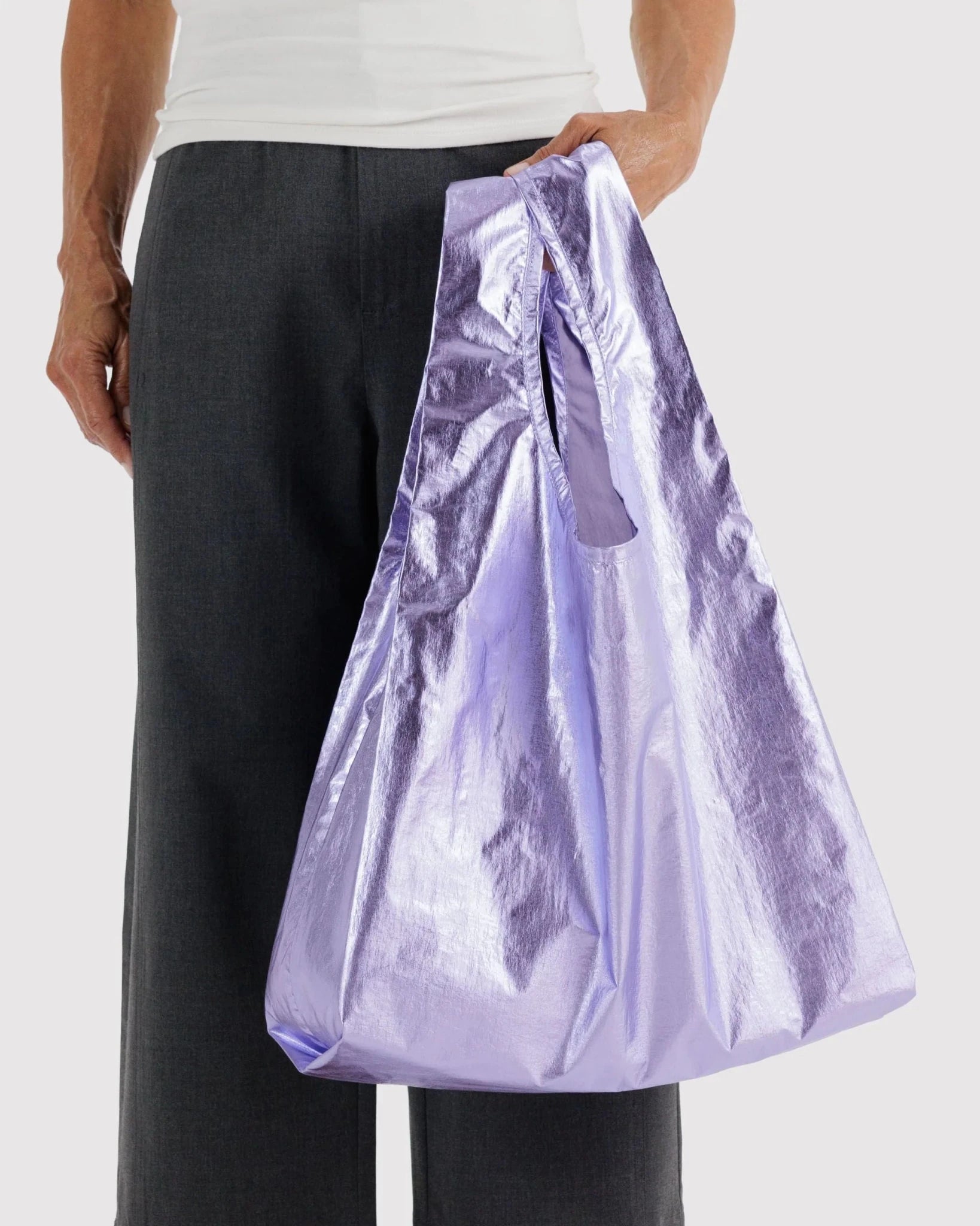 Standard Baggu kestokassi - Lavender Metallic - Lempi Lifestyle