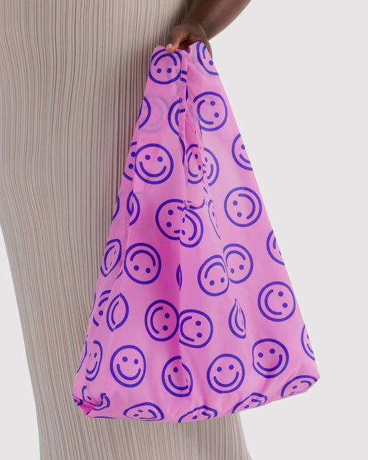 Standard Baggu kestokassi - Pop Pink Happy - Lempi Lifestyle