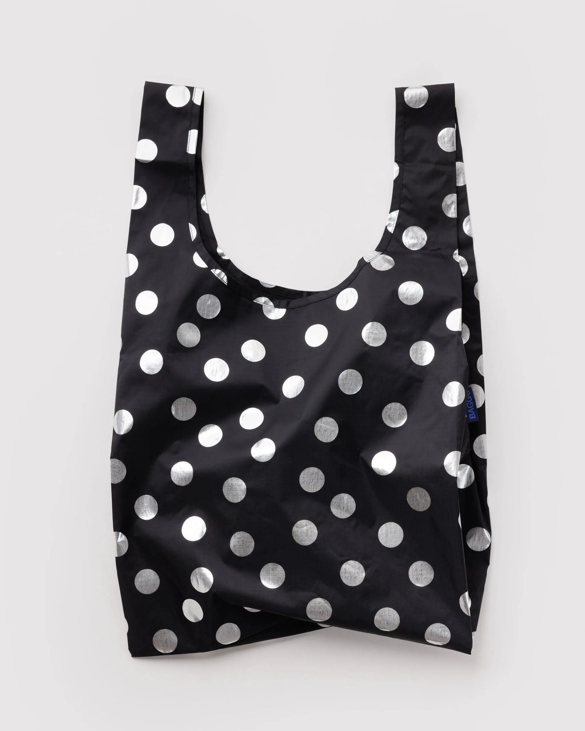 Standard Baggu kestokassi - Silver Metallic Polka Dot - Lempi Lifestyle