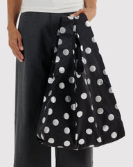 Standard Baggu kestokassi - Silver Metallic Polka Dot - Lempi Lifestyle