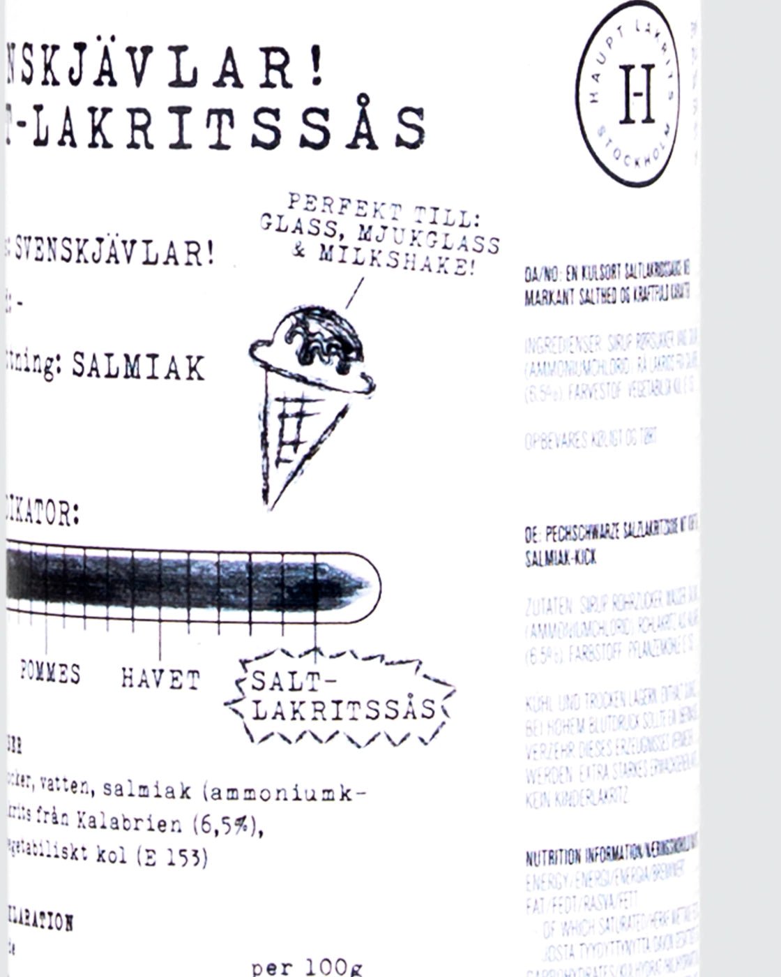 Svenskjävlar I Suolainen lakritsi - salmiakki kastike - Lempi Lifestyle