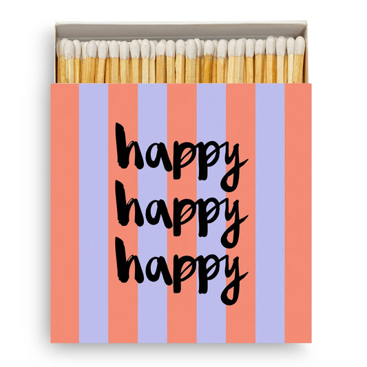 Tulitikut - iso aski pitkiä tikkuja, Happy Happy, Happy - Lempi Lifestyle