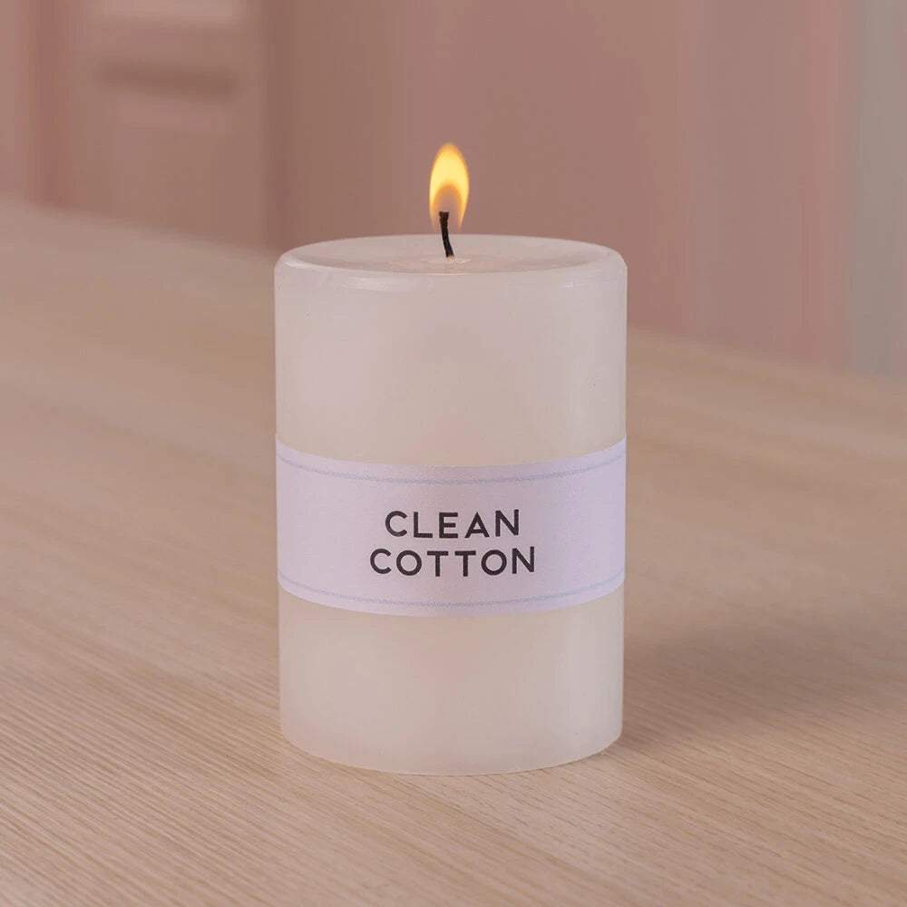 Tuoksukynttilä Iso - Clean Cotton