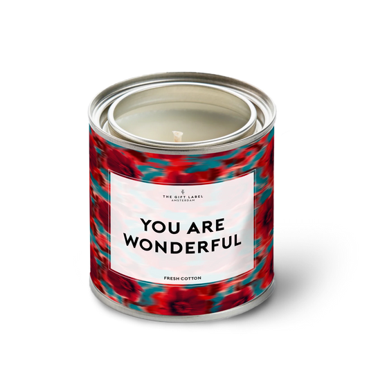 Tuoksukynttilä peltirasiassa - You Are Wonderful, Jasmine Vanilla - Lempi Lifestyle