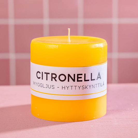 Tuoksukynttilä - Citronella - Lempi Lifestyle