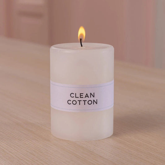 Tuoksukynttilä Iso - Clean Cotton - Lempi Lifestyle