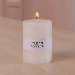 Tuoksukynttilä Iso - Clean Cotton - Lempi Lifestyle
