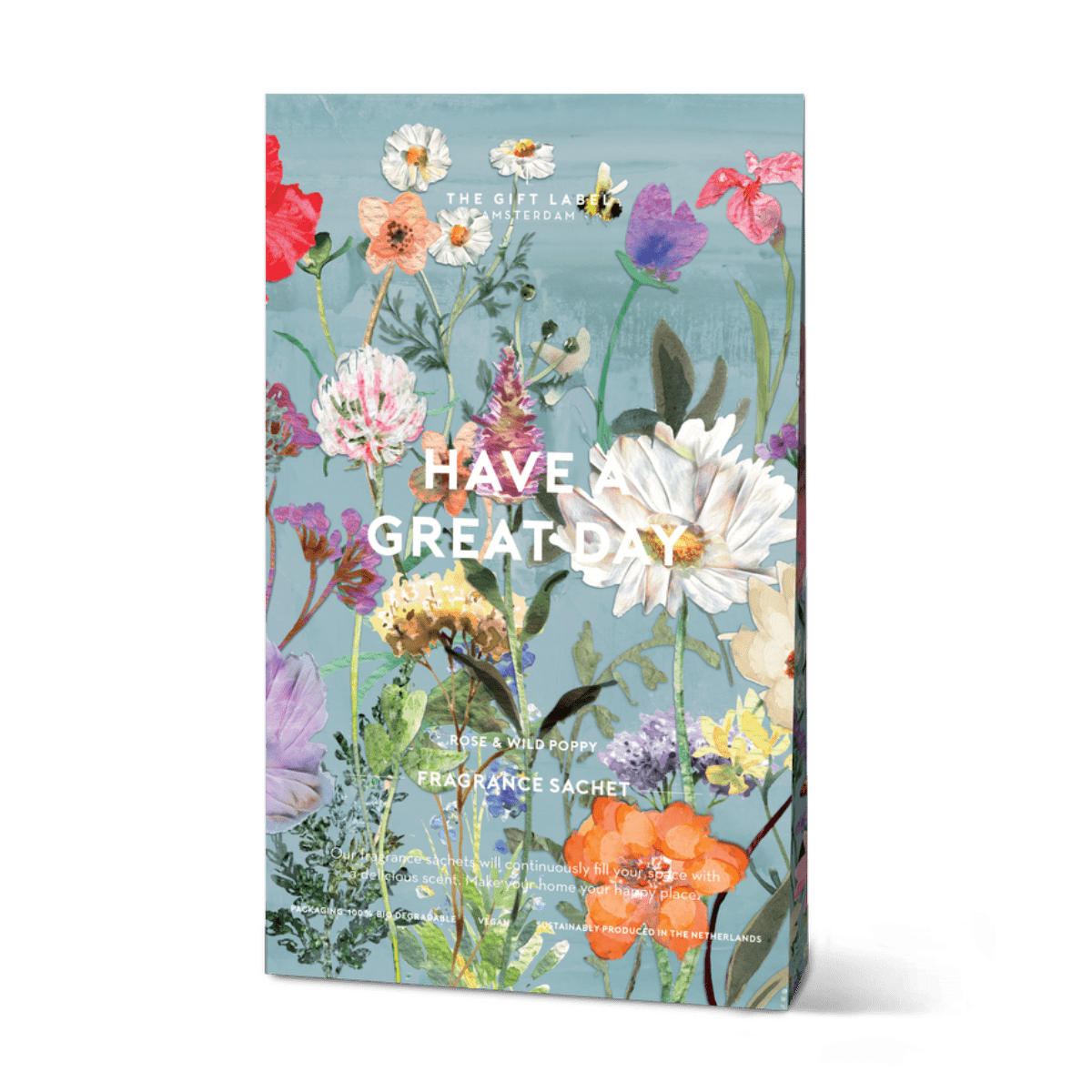 Tuoksupussi - Have A Great Day - Rose & Wild Poppy - Lempi Lifestyle