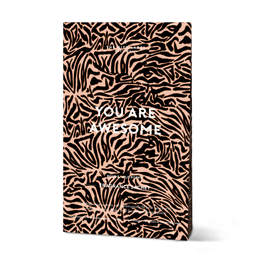 Tuoksupussi - You Are Awesome - Rose & Wild Poppy - Lempi Lifestyle