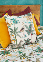 Tyyny jungle, sininen 45 X 45cm - Lempi Lifestyle