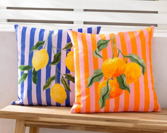 Ulkotyyny lemons 43 x 43cm - Lempi Lifestyle