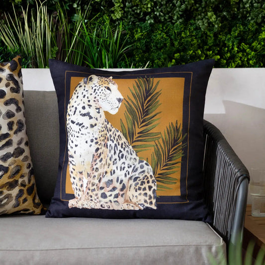 Ulkotyyny leopardi 50 x 50 cm - Lempi Lifestyle