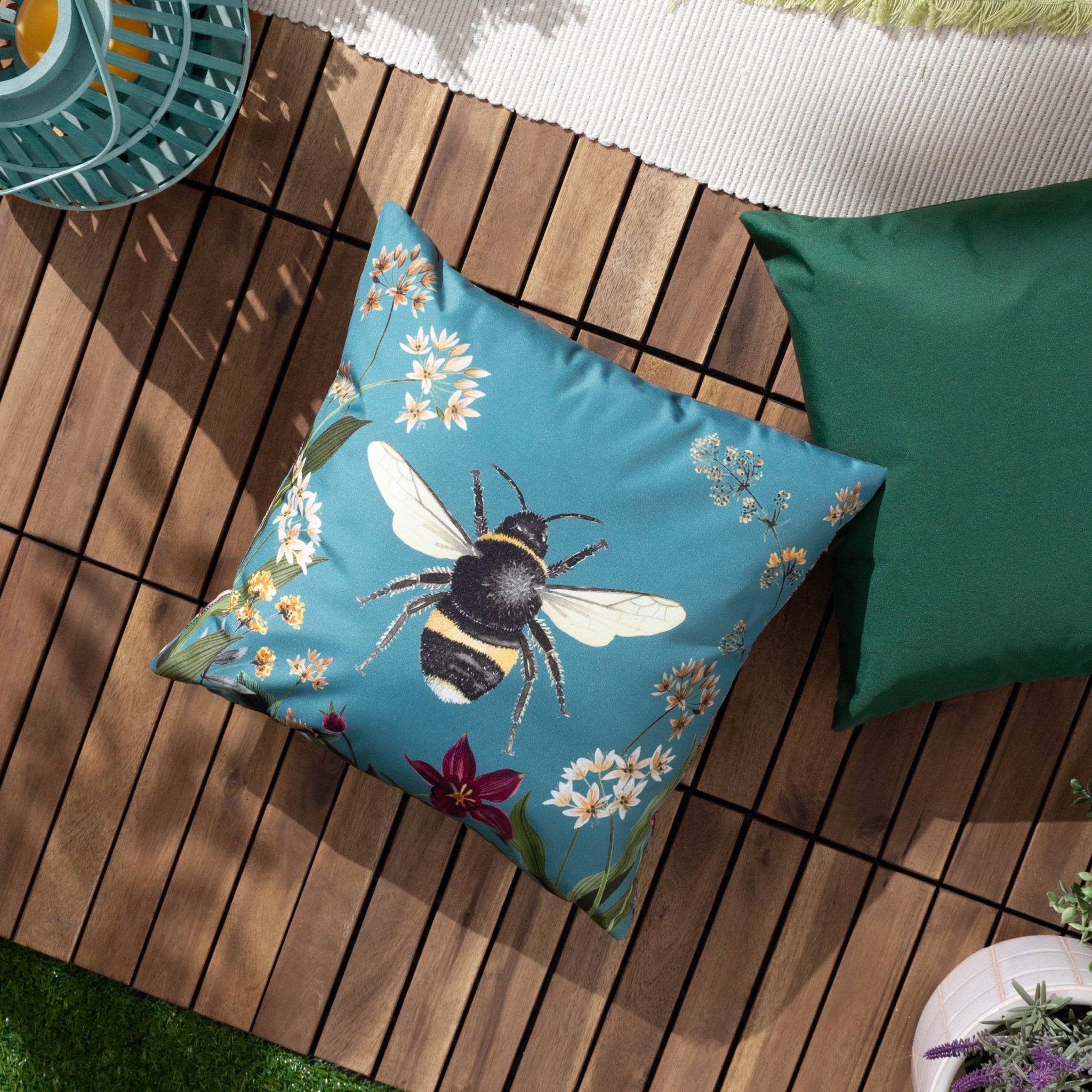 Ulkotyyny Midnight garden/ 43 x 43cm - Lempi Lifestyle