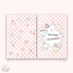 Uudelleenkäytettävä tarrakirja 12 x 18 cm – My Tiny Treasures - Lempi Lifestyle