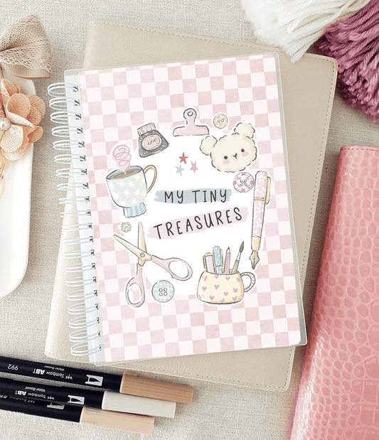 Uudelleenkäytettävä tarrakirja 12 x 18 cm – My Tiny Treasures - Lempi Lifestyle