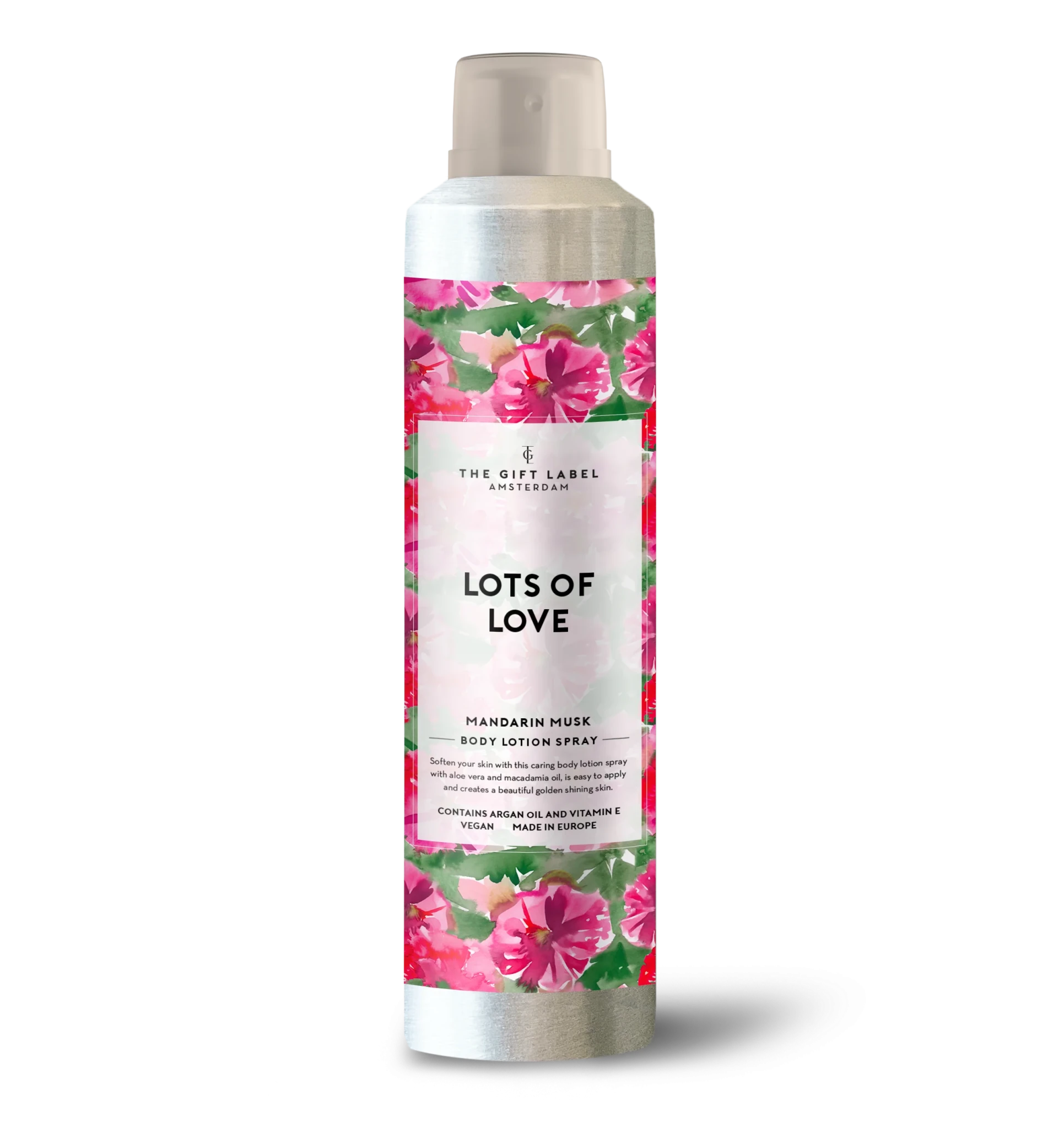 Vartalovoide suihkutettava - Lots Of Love - Lempi Lifestyle