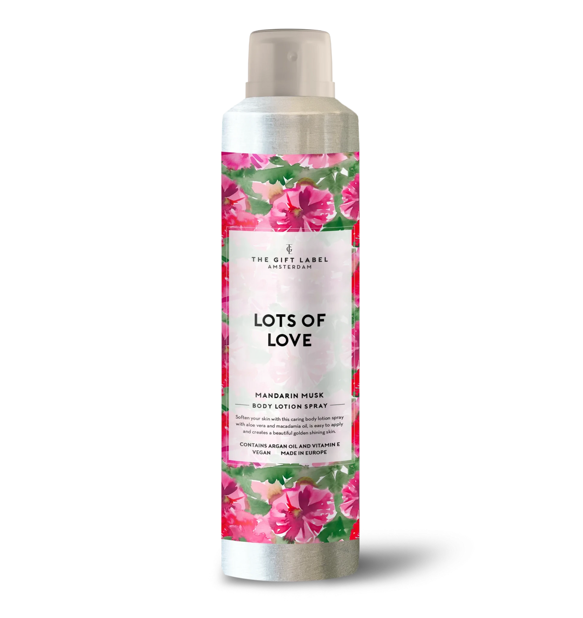 Vartalovoide suihkutettava - Lots Of Love - Lempi Lifestyle