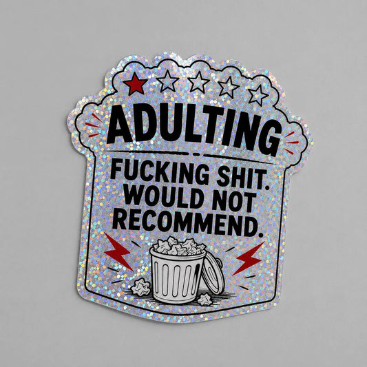 Vinyylitarra - Adulting can not recommend - Lempi Lifestyle