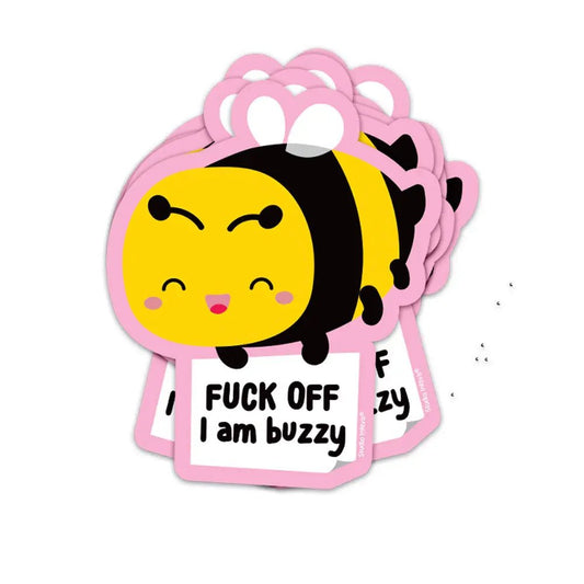 Vinyylitarra ampiainen, fuck off i'm buzzy - Lempi Lifestyle