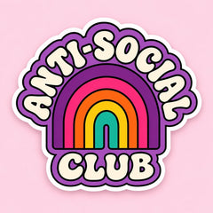 Vinyylitarra - Anti - social club - Lempi Lifestyle