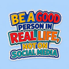 Vinyylitarra - Be a good person - Lempi Lifestyle
