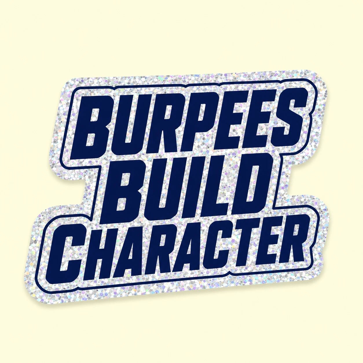 Vinyylitarra - Burpees build character - Lempi Lifestyle