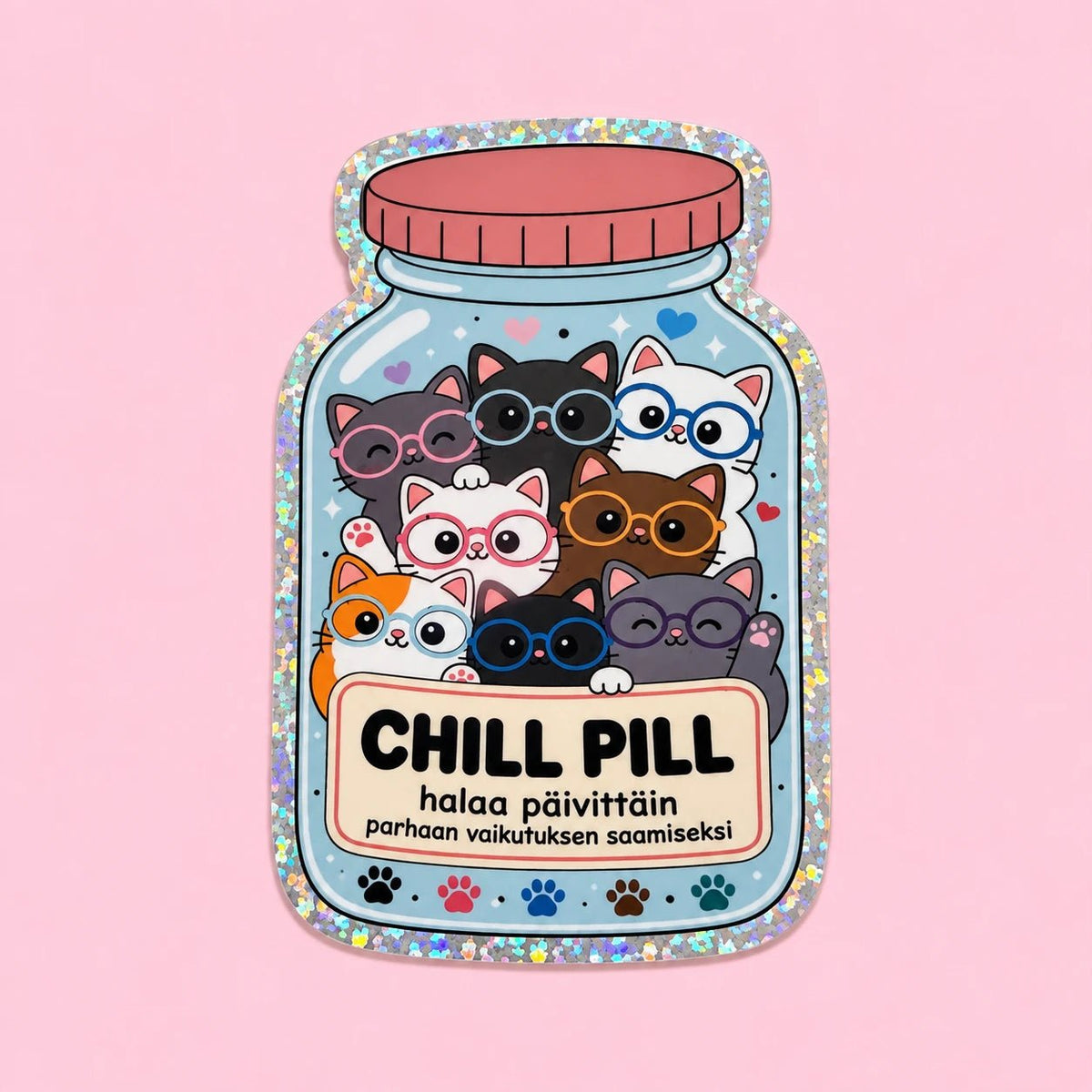 Vinyylitarra - Chill pill, halaa päivittäin - Lempi Lifestyle