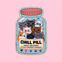 Vinyylitarra - Chill pill, halaa päivittäin - Lempi Lifestyle