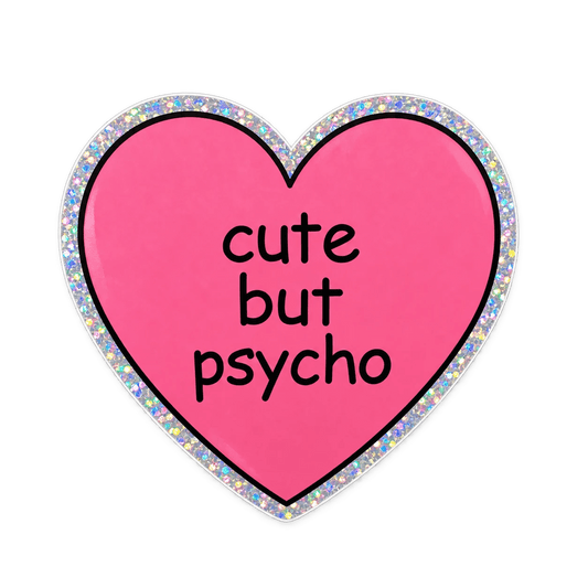 Vinyylitarra - Cute but psycho - Lempi Lifestyle