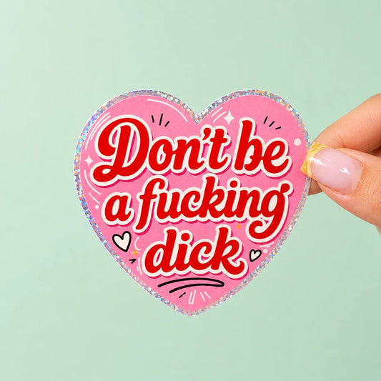Vinyylitarra - Don't be a dick - Lempi Lifestyle