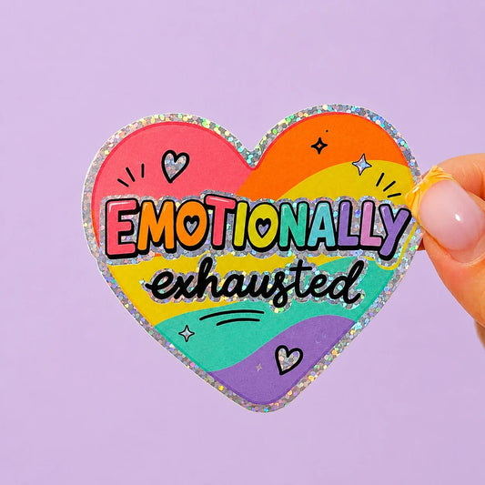 Vinyylitarra - Emotionally exhausted - Lempi Lifestyle
