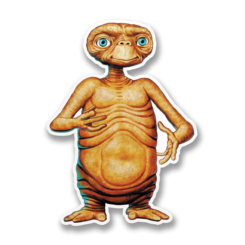 Vinyylitarra - E.T. Body Sticker - Lempi Lifestyle