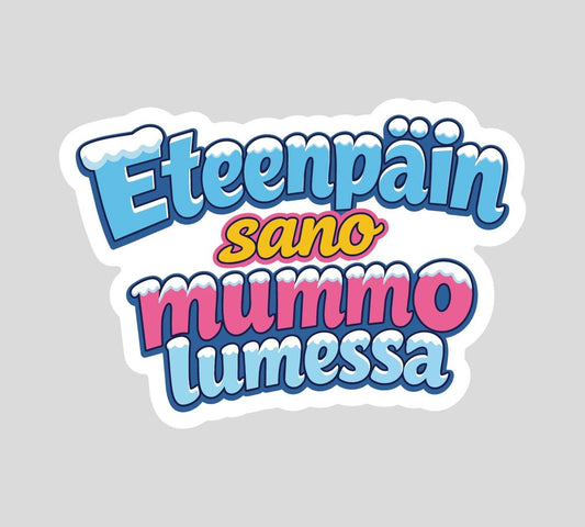 Vinyylitarra - Eteenpäin sano mummo lumessa - Lempi Lifestyle
