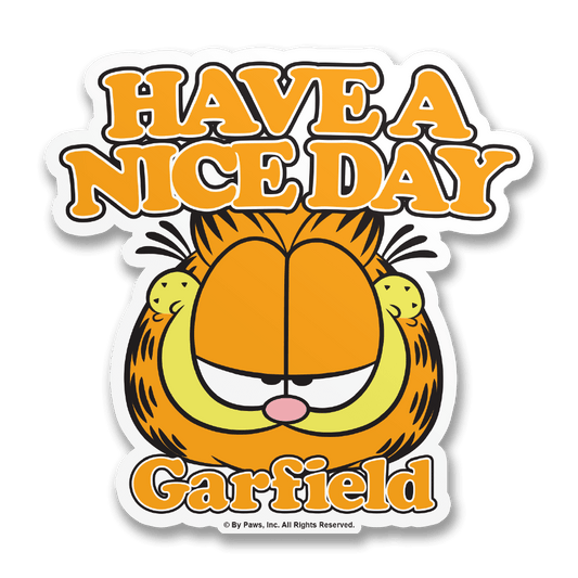 Vinyylitarra Garfield - Have A Nice Day Sticker - Lempi Lifestyle