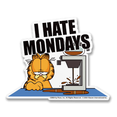 Vinyylitarra Garfield - I Hate Mondays Sticker - Lempi Lifestyle