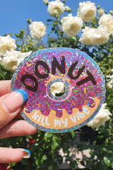 Vinyylitarra Glitter Donut kill my vibe - Lempi Lifestyle