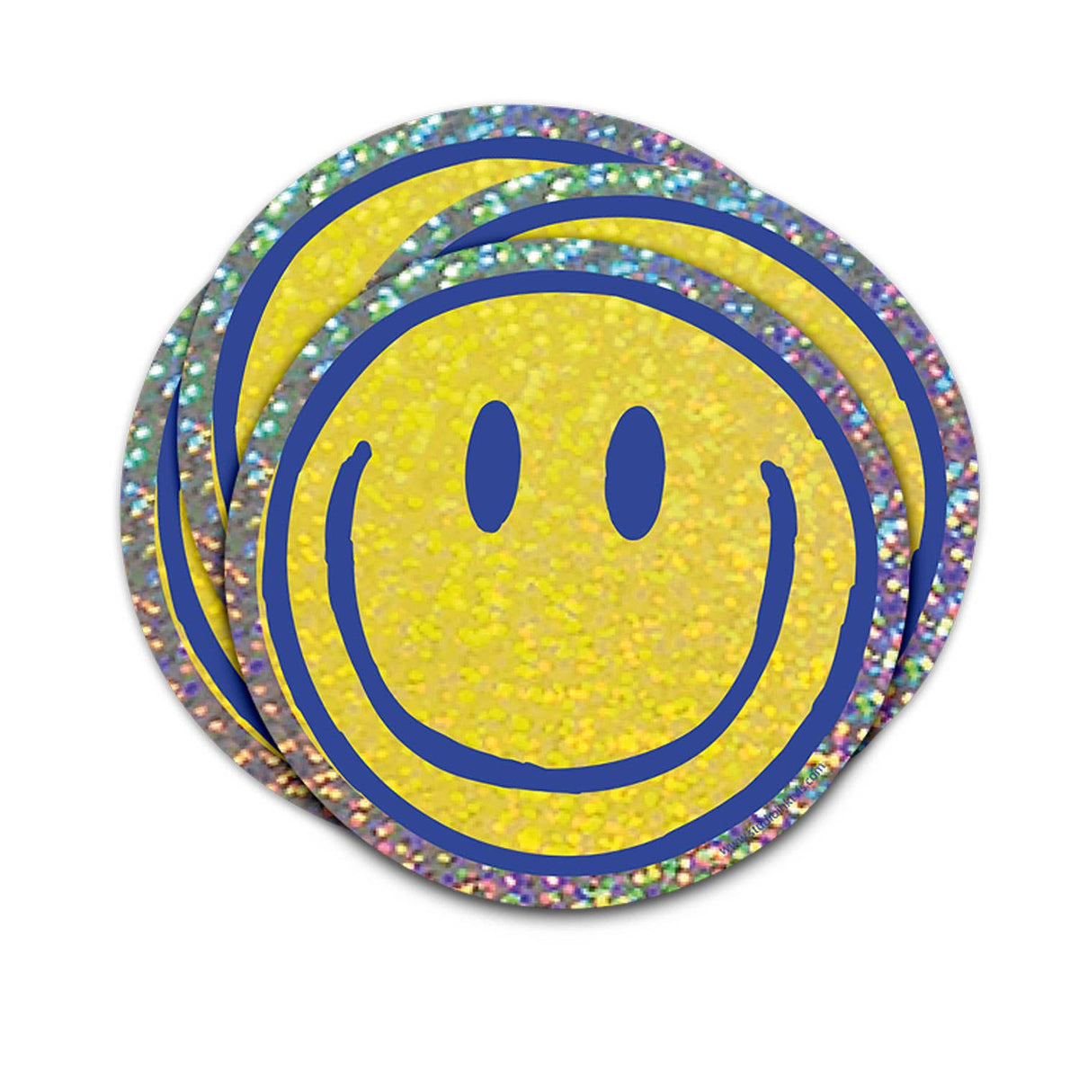 Vinyylitarra, glitter hymynaama smiley - Lempi Lifestyle