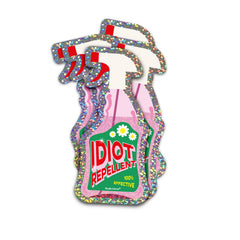 Vinyylitarra - Glitter Idiot Repellent spray - Lempi Lifestyle