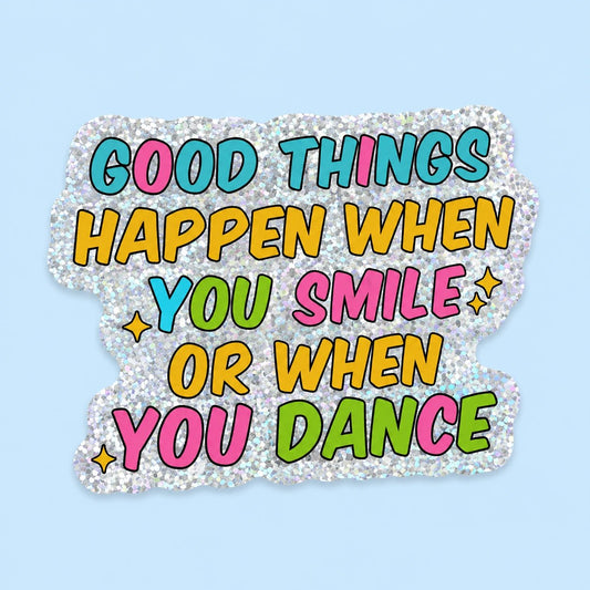 Vinyylitarra - Good things happen when you smile - Lempi Lifestyle