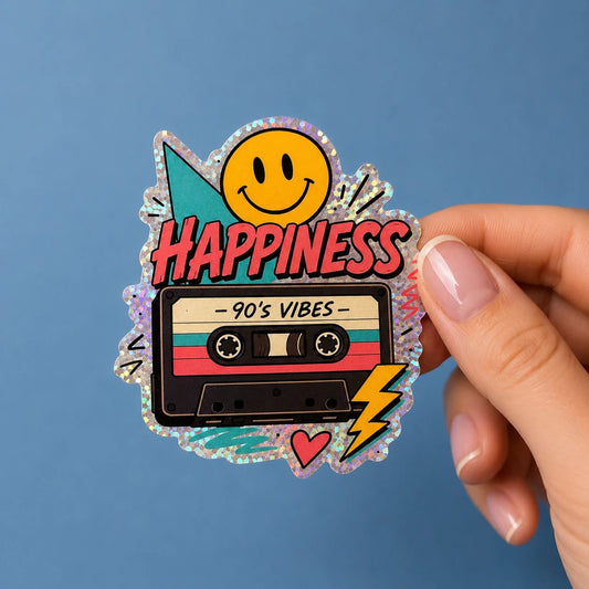 Vinyylitarra - Happiness - 90's vibes - Lempi Lifestyle
