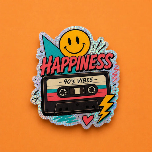 Vinyylitarra - Happiness - 90's vibes - Lempi Lifestyle