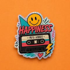 Vinyylitarra - Happiness - 90's vibes - Lempi Lifestyle