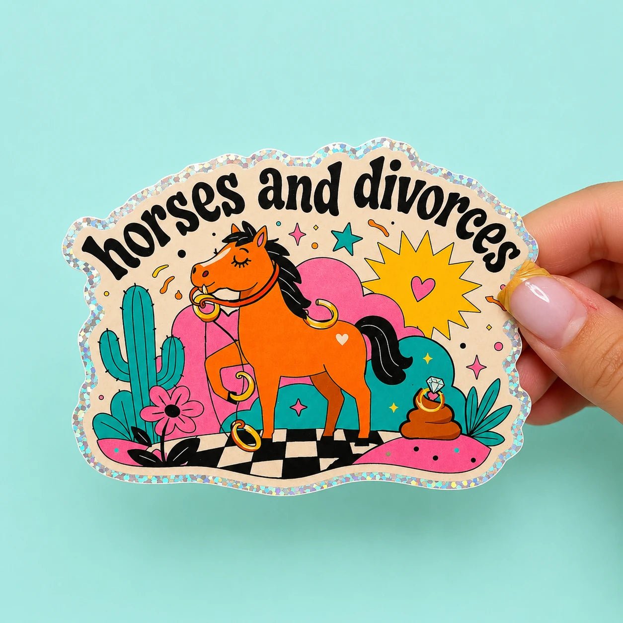 Vinyylitarra - Horses and divorces - Lempi Lifestyle