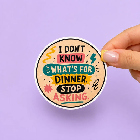 Vinyylitarra - I don't know what's for dinner. Stop asking. - Lempi Lifestyle