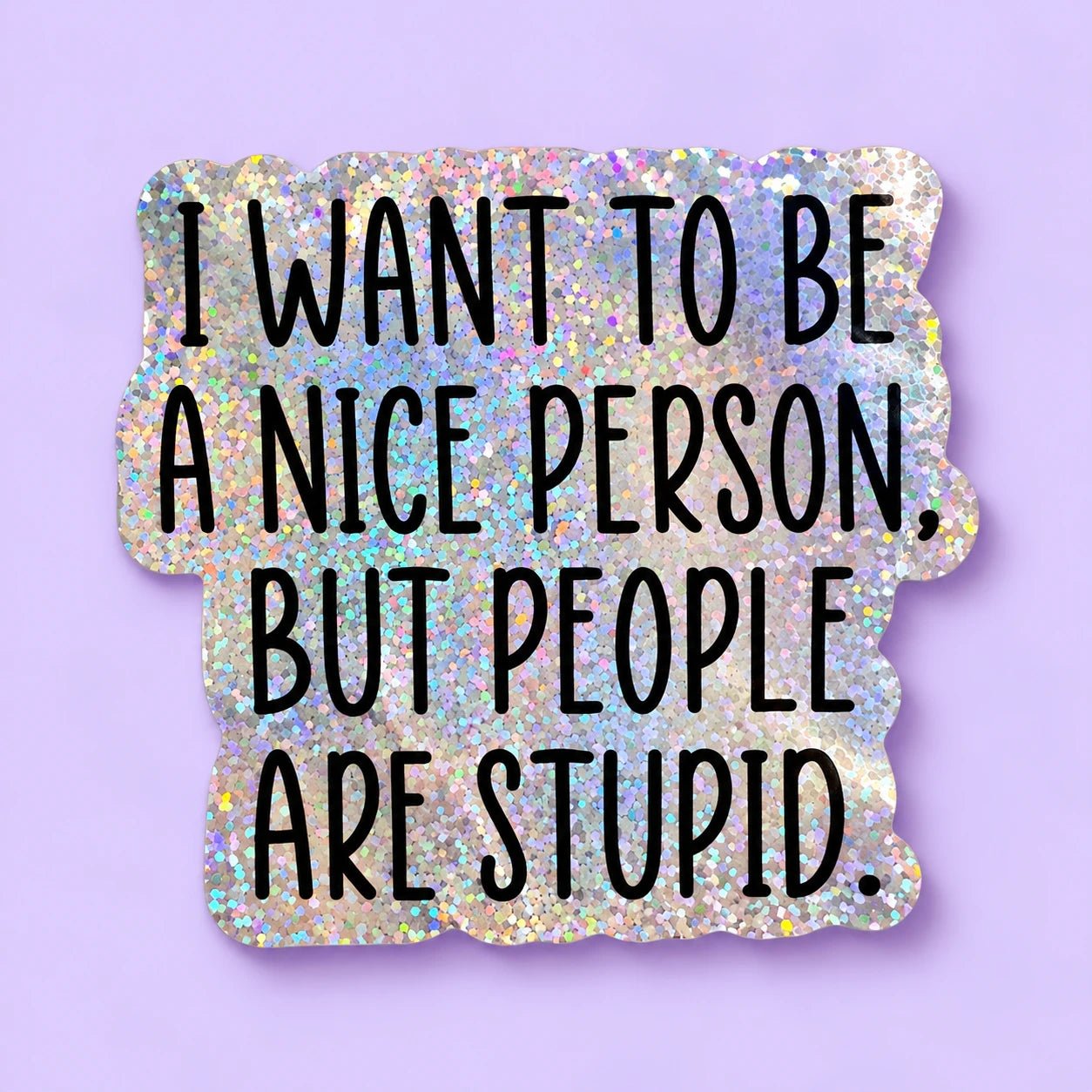 Vinyylitarra - I want to be a nice person. - Lempi Lifestyle
