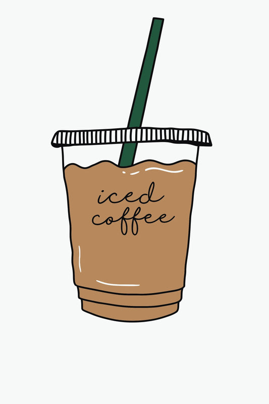 Vinyylitarra - Iced coffee - Lempi Lifestyle