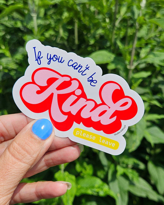 Vinyylitarra If you can't be Kind please leave - Lempi Lifestyle