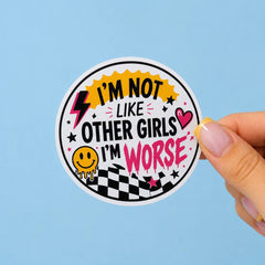 Vinyylitarra - I'm not like other girls, I'm worse - Lempi Lifestyle